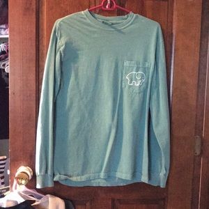 blue ivory ella shirt